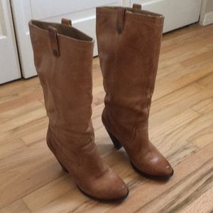 Camel colored Aldo leather boots